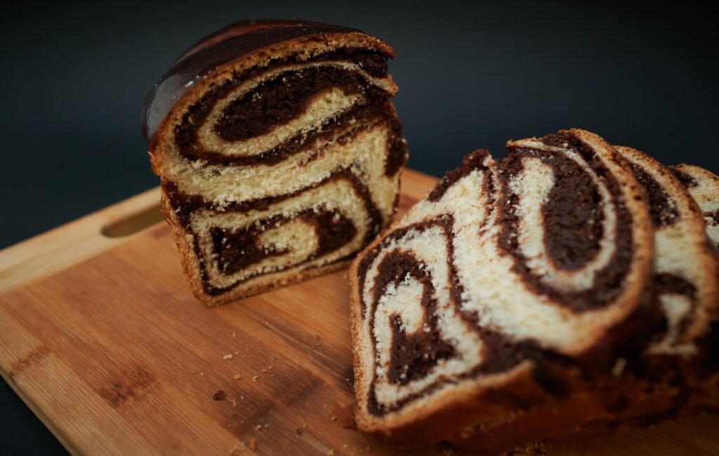 Cozonac cu nucă și cacao 1,3 kg